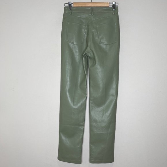 Wilfred Melina Vegan Leather Pant Sage Frost - Picture 5 of 14